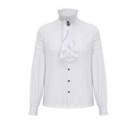 Chemise de Pirate Homme Gothique Médievale Steampunk Vintage Renaissance Manche Longues Jabot Dentelle Lacet Volant
