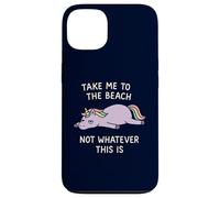 Chemise de Plage « Take Me to The Beach » - Licorne - Sarcastique Coque pour iPhone 13
