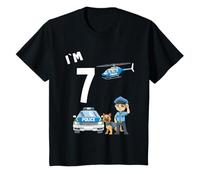 Chemise de police pour 7 ans - Policier de 7 ans T-Shirt