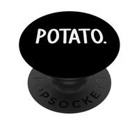 Chemise de Pommes de Terre Mot Simple Qui Dit Pomme de Terre PopSockets PopGrip Adhésif