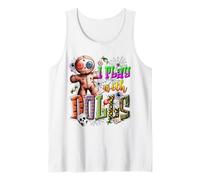 Chemise de poupée Voodoo Jouez avec des poupées avec Globe oculaire Effrayant drôle Débardeur