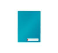 Chemise de présentation 3 rabats Leitz Cosy A4 polypropylène bleu - Sachet de 3 -