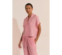 Chemise de pyjama à rayures - Oselia - L - Rose - Femme - Etam