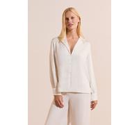 Chemise de pyjama satinée - Bridal Bliss - XL - Blanc - Femme - Etam
