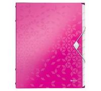 Chemise de rangement WOW, A4, PP, jaune métallisé