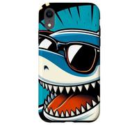 Chemise de Requin végétalienne Sarcastique Je ne Mange Que des légumes, Sharkasm Coque pour iPhone XR