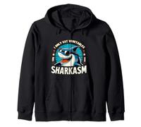 Chemise de Requin végétalienne Sarcastique Je ne Mange Que des légumes, Sharkasm Sweat à Capuche