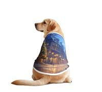 Chemise de réveillon de Noël pour chiens de grande et moyenne taille - T-shirt en maille respirante, parfait pour un usage quotidien et des occasions spéciales