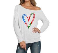 Chemise de sensibilisation 2025 pour femmes, chemises à manches longues, ensemble de t-shirts inspirants pour maman, gris clair, XXL
