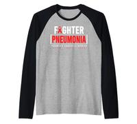 Chemise de Sensibilisation à la pneumonie - Conscience de la pneumonie Manche Raglan