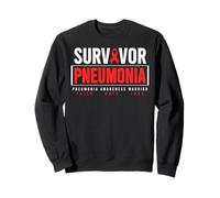 Chemise de Sensibilisation à la pneumonie - Survivor Pneumonia Awareness Sweatshirt