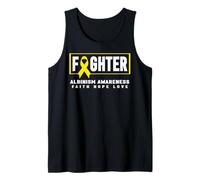 Chemise de Sensibilisation à l'albinisme - Ruban Jaune Albinisme Fighter Débardeur