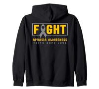 Chemise de Sensibilisation à l'aphasie - Combattre la Sensibilisation à l'aphasie Sweat à Capuche