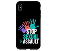 Chemise de Sensibilisation à l'assaut Sexuel - Stop Sexual Assault Coque pour iPhone XS Max
