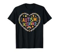 Chemise de sensibilisation à l'autisme avec symbole infini pour homme et femme T-Shirt