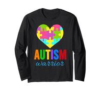 Chemise de Sensibilisation à l'Autisme I Warrior Manche Longue