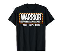 Chemise de Sensibilisation à l'hépatite Warrior - Sensibilisation à l'hépatite T-Shirt