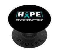 Chemise de Sensibilisation au Cancer de l'ovaire - Hope Cancer de l'ovaire PopSockets PopGrip Adhésif