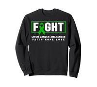 Chemise de Sensibilisation au Cancer du Foie - Lutte Contre Le Cancer du Foie Sweatshirt