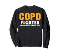 Chemise de Sensibilisation au COPD - Orange Ribbon Fighter COPD Sweatshirt
