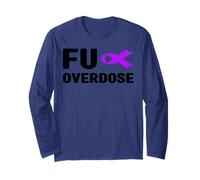 Chemise de Sensibilisation aux surdoses FU - Sensibilisation à la toxicomanie Manche Longue