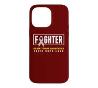 Chemise de Sensibilisation aux tumeurs cérébrales - Combattant de Sensibilisation aux tumeurs cérébrales Coque pour iPhone 14 Pro Max