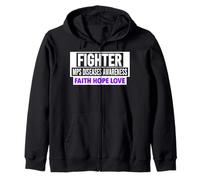 Chemise de Sensibilisation MPS - Mps Diseases Awareness Fighter Sweat à Capuche