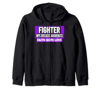 Chemise de Sensibilisation MPS - Mps Diseases Awareness Fighter Sweat à Capuche