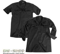 Mil-Tec Chemise Service manches longues Noir 3XL