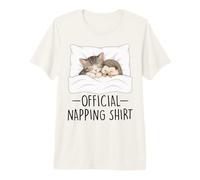 Chemise de Sieste Officielle Chat et hérisson Best Friends T-Shirt Haut de Gamme