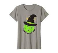 Chemise de sorcière de Pickleball Amusante pour Halloween « I Serve Wicked Dinks » T-Shirt