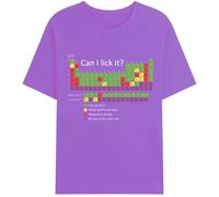 Chemise de table périodique « Can I Lick It », violet clair, S
