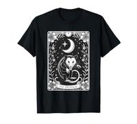 Chemise de Tarot Opossum pour Homme et Femme des années 90 Amoureux d'opossum T-Shirt