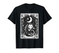 Chemise de Tarot Opossum pour Homme et Femme des années 90 Amoureux d'opossum T-Shirt