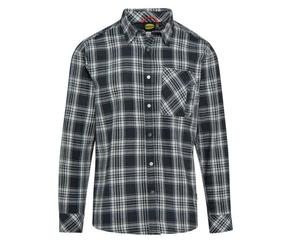 Chemise de travail Diadora CHECK - Noir / Blanc S