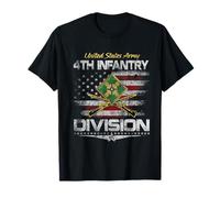 Chemise de vétéran de la 4e Division d'infanterie américaine Vintage Veterans Day T-Shirt