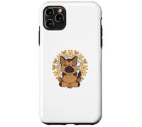Chemise de yoga mandalas méditation chien berger allemand yoga Coque pour iPhone 11 Pro Max