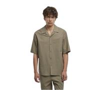 Chemise dÃ©contractÃ© manches courtes Urban Classics Seersucker Vert XL