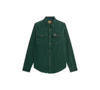 Superdry Corduroy Workwear Overshirt Vert M Homme