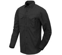Chemise Defender Mk2 PolyCotton Ripstop Long Sleeve Helikon-Tex - Black 3XL