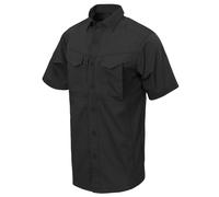 Chemise Defender Mk2 PolyCotton Ripstop Short Sleeve Helikon - Black 3XL