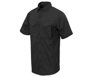 Chemise Defender Mk2 PolyCotton Ripstop Short Sleeve Helikon-Tex - Black XS