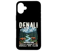 Chemise Denali à 30%, Souvenir du Parc National de l'Alaska Coque pour iPhone 16 Plus