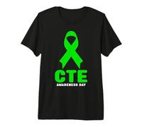 Chemise d'encéphalopathie traumatique Chronique - Journée de Sensibilisation à la CTE T-Shirt Haut de Gamme