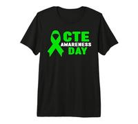 Chemise d'encéphalopathie traumatique Chronique - Journée de Sensibilisation à la CTE T-Shirt Haut de Gamme