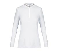 Chemise d'équitation de concours femme Equetech Crystal Blanc 3XL