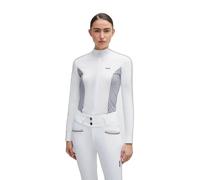 Chemise d'équitation femme Boss Equestrian Frances Gris S