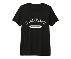 Chemise des îles Caïmans Style Classique Îles Caïmans Antilles T-Shirt Haut de Gamme