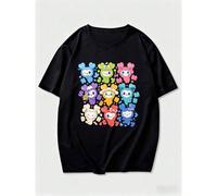 Chemise des membres Twice Lovelys, T-shirt Kpop Twice, T-shirt de groupe Twice Chibi mignon, T-shirt Twice Lovelys This Is For The World Tour, cadeau pour Once L,M,S,XL,XXL,XXXLCartoonCoton