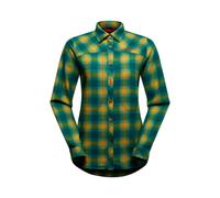 Chemise d'escalade La Sportiva Rambler Flannel Shirt W (Everglade/Cherry Tomato) Femme M